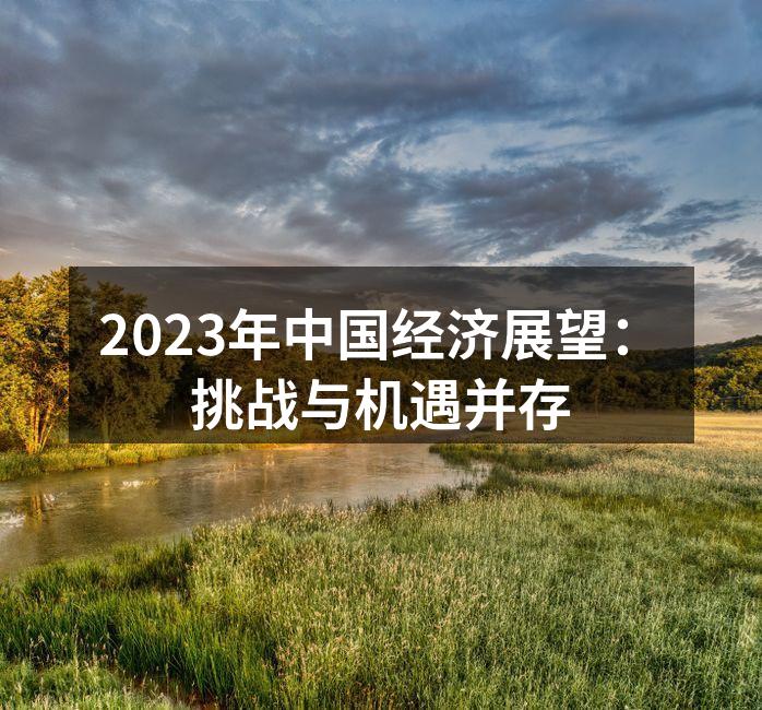 2023年中国经济展望会议现场